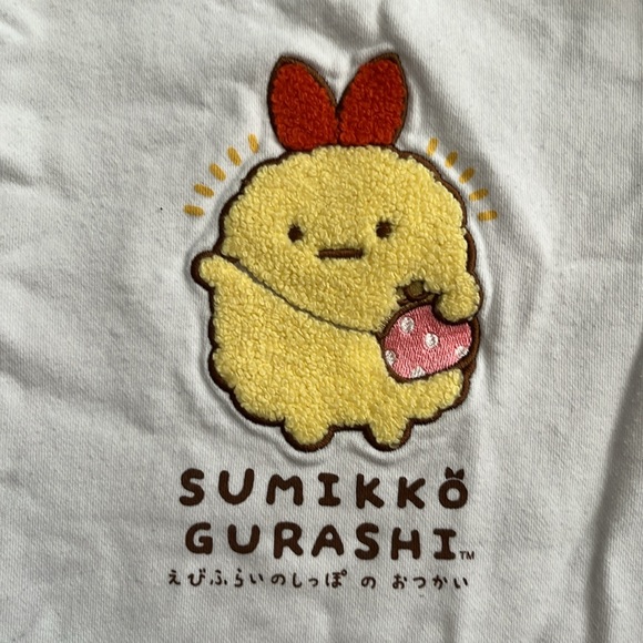Sumikko Gurashi long sleeve crewneck top bundle (2 pieces) - size 8 - Picture 4 of 5